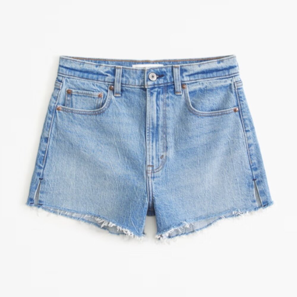 Abercrombie The Mom Short High Rise
